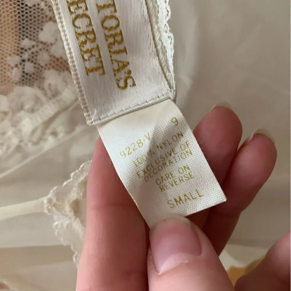 Vintage Victoria Secret Gold Label Maxi Slip Dress Small